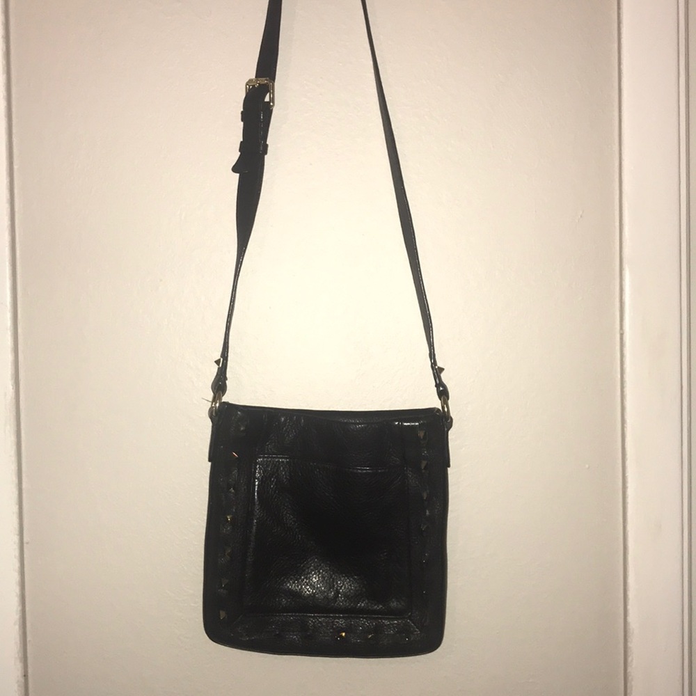 Vince Camuto Black Leather Crossbody